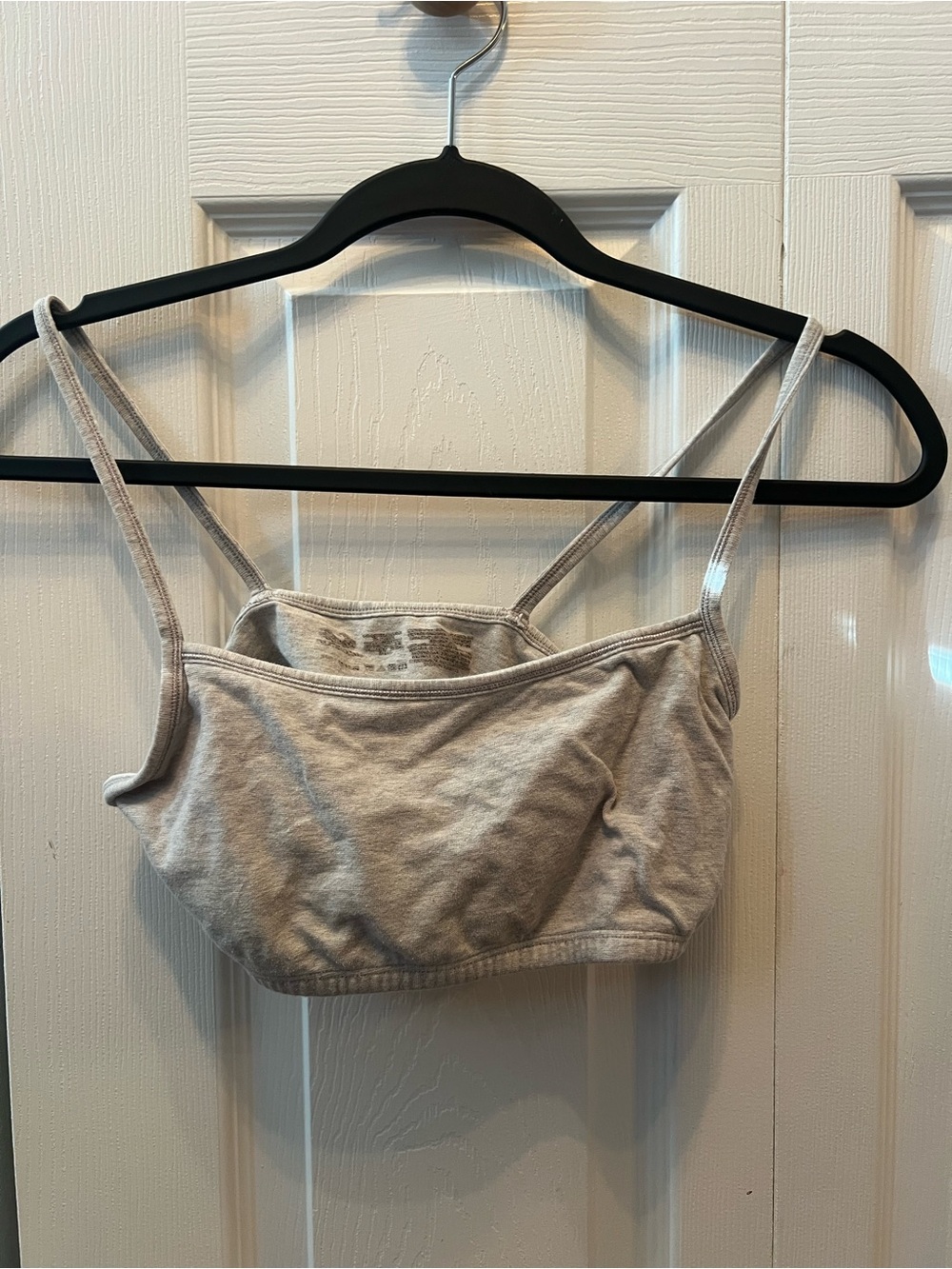 Fruit of the Loom Light Gray Cotton Bralette